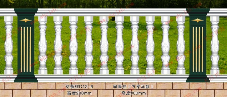 如意現(xiàn)澆花瓶柱