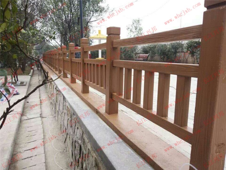 仿木紋圍欄模具