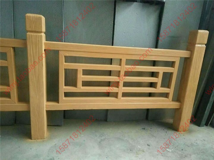 仿木圍欄模具方格