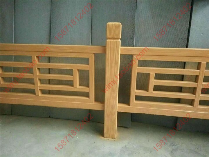 仿木圍欄模具方格