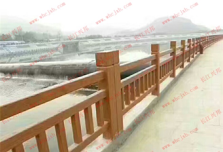 仿木紋圍欄模具